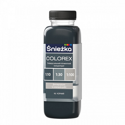 Пигмент Sniezka Colorex черный 400 мл