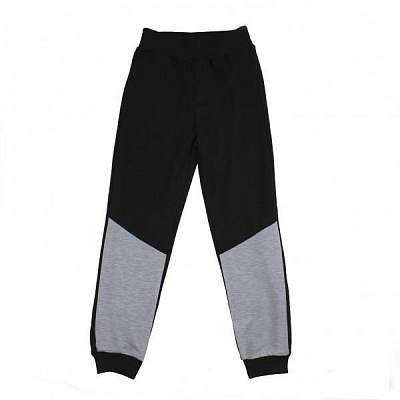 Брюки спортивные Danaya р.140 черный с серым ШЯ19-145 