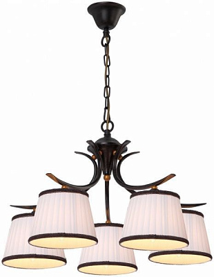 Люстра подвесная Arte Lamp IRENE 5xE14 темно-коричневый A5133LM-5BR 