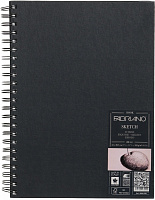 Блокнот для ескізів на спіралі A4 21х29,7см 110г/м2 80 арк.