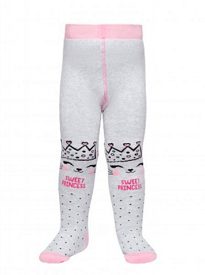 Колготки дитячі Conte-Kids Sof-Tiki 7С-38СП 524 р.80-86 світло-сірий
