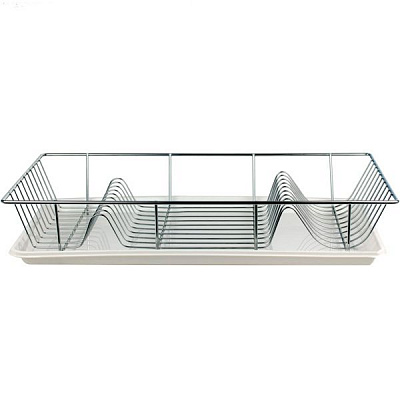 Сушка для посуды настольная Guangzhou 480х320х85 мм хром