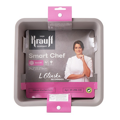 Форма для выпечки Smart Сhef 24,2x22,2x6 см 29-298-031 Krauff