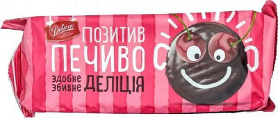 Печенье Делиция сдобное со вкусом вишни 135 г 