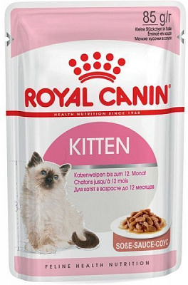 Корм Royal Canin Kitten Instinctive в соусе 85 г