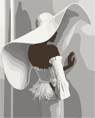 Картина по номерам Дама из Эфиопии 10279-АС 40х50 см ArtCraft 