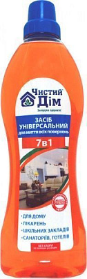 Универсальное средство Чистий Дім для мытья всех поверхностей 7 в 1 1 л