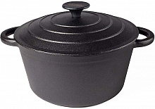 Кастрюля с крышкой Biol чугунная 4,5 л СС04