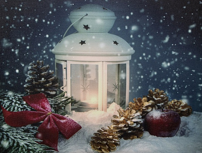 Картина Девилон со светлодиодной подсветкой, 30х40х1,8 см 940027 