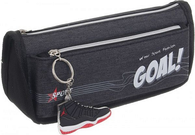 Пенал шкільний Гол чорний