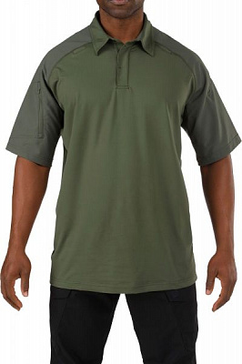 Футболка поло 5.11 Tactical Rapid Performance Polo - Short Sleeve р. S TDU green 41018