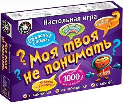 Игра настольная Ranok Creative Моя твоя не понимать 12120026Р