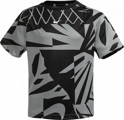 Футболка Nike B NK DF MULTI + SS TP SSNL AOP FB1287-065 р.M сірий