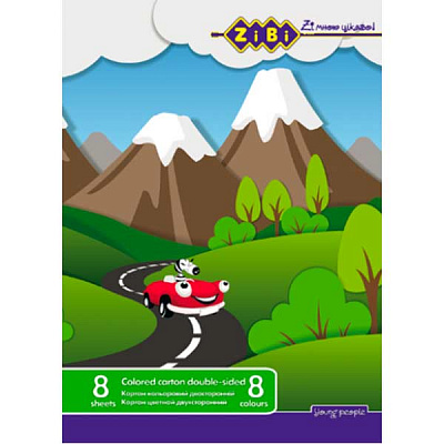 Набор картона ZiBi ZB.1959 А4