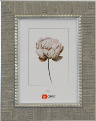 Рамка для фото Арт-Сервіс ЭА-01810 1 фото 15x21 см серый с серебристым 