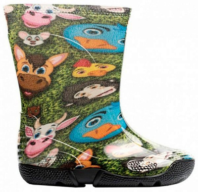 Чоботи гумові Олдком Cartoon Joy р.25 зелений