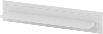 Полиця Aqua Rodos Bianca 1400x270x238 мм білий матовий