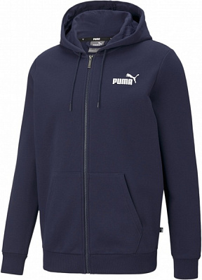 Джемпер Puma ESS Small Logo FZ Hoodie 58670206 р. L синий