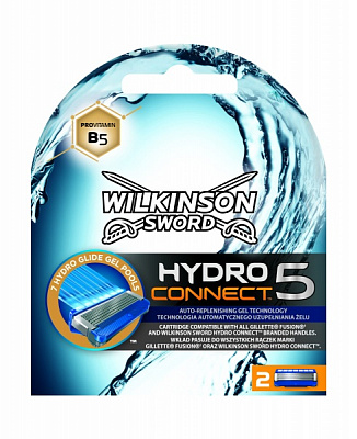Комплект сменных кассет WILKINSON SWORD HYDRO 5 Connect 2 шт. 2 шт.