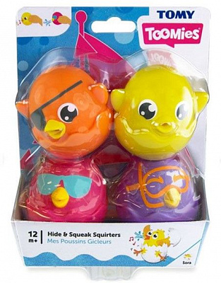 Игровой набор для ванной Tomy Игривые цыплята T72818C