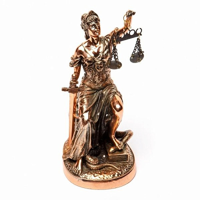 Статуэтка Фемида богиня правосудия T1139 Classic Art