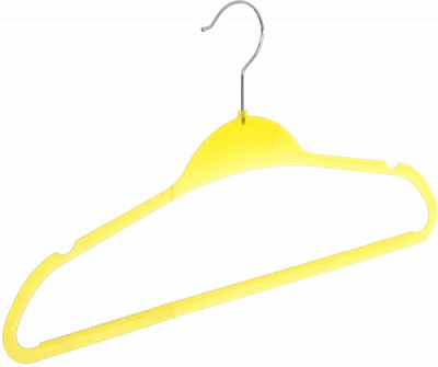 Набор вешалок Vivendi пластиковые желтые 3 шт 3 шт. 