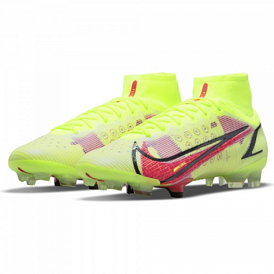 Бутси Nike SUPERFLY 8 ELITE FG CV0958-760 р.US 7,5 різнокольоровий