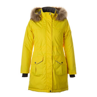 Куртка-парка для дівчинки HUPPA Mona 2 р.128 жовтий 12200230-70002-128