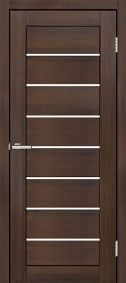 Дверное полотно ОМиС Lego 10 G ПО 800 мм каштан европейский