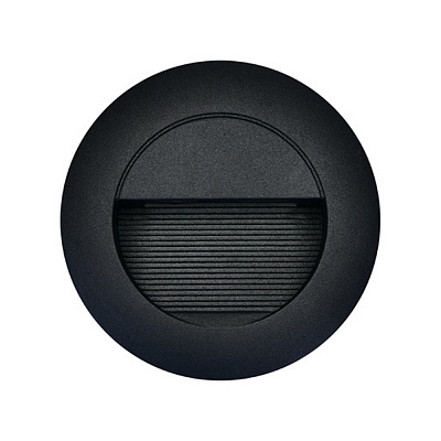Підсвітка для сходів та фасаду HOROZ ELECTRIC ICON-R 1x3 Вт /чорний 079-031-0003-020
