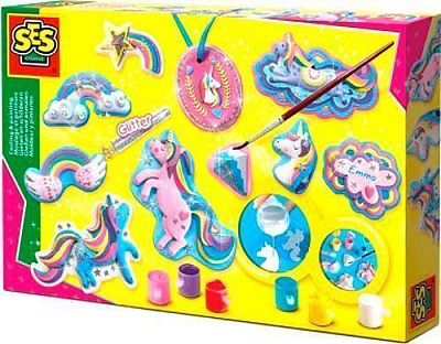 Набір для творчості SES Зліпи і розфарбуй - Єдинороги
