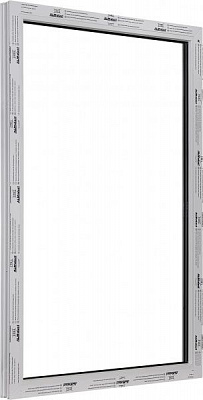 Окно глухое ALMplast 60 1000x1500 мм без открывания