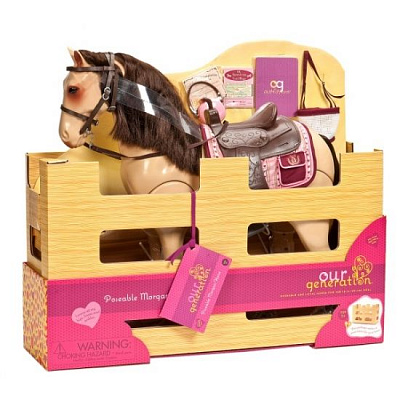 Фігурка Our Generation Кінь Чемпіон з аксесуарами 50 см BD38146Z