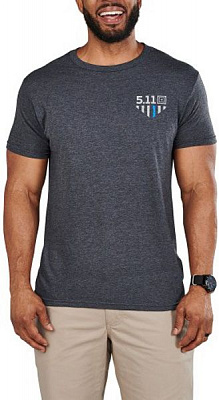 Футболка мужская 5.11 Tactical Peacemakers 41191YK-035 р. M темно-серый
