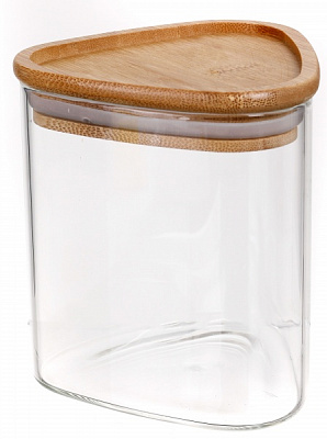 Емкость для хранения сухих продуктов треугольная 560 мл S&T