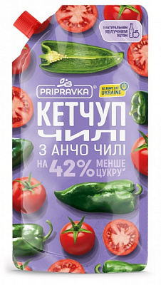 Кетчуп Приправка Чили с анчо чили