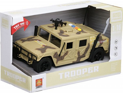 Военная техника Shantou внедорожник светло-зеленый 1:16