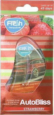 Ароматизатор подвесной FRESHWAY AutoBliss Stawberry 8 мл