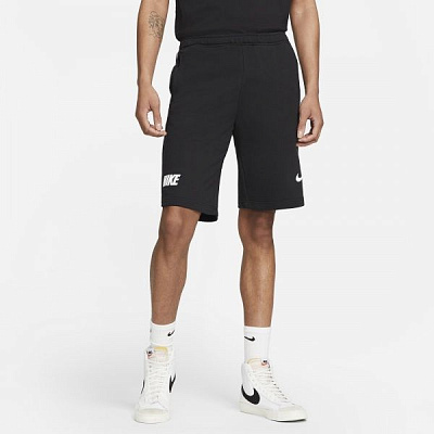 Шорты Nike M NSW REPEAT FT SHORT DD4496-010 р. S черный