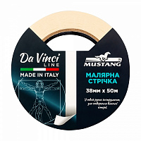 Стрічка малярна Mustang Da Vinci LINE біла 38 мм x 50 м