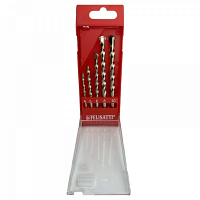 Набор сверл по бетону Felisatti 5 шт. F48142