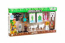 Ігровий набір Minecraft делюкс із 12 колекційних фігурок-топерів (2 фігурки-сюрприз в асортименті) MC2080_B