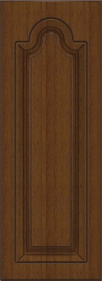 Фасад для кухни Грейд Орех мускатный патина №363 713x260 Мадрид левый
