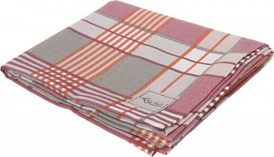 Ранер Шато клітинка 40x140 см рожевий La Nuit