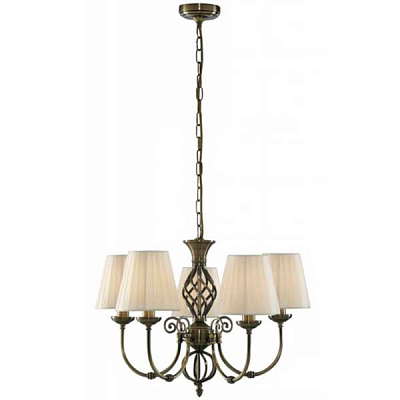 Люстра Arte Lamp Zanzibar A8390LM-5AB античная бронза
