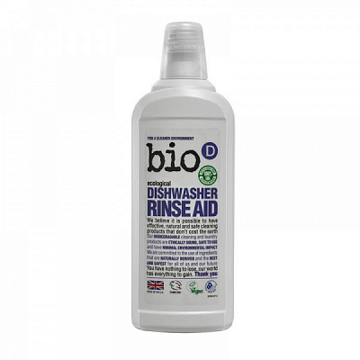 Ополаскиватель для ПММ Bio-D Dishwasher Rinse Aid экологический 0,75л