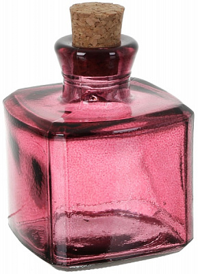 Ваза стеклянная San Miguel LICORERA CUADRADA 200 мл гранат 