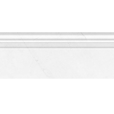 Бордюр Golden Tile Absolute modern білий Г20381 300x120 мм