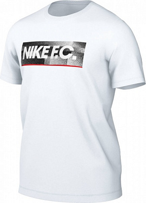 Футболка Nike M NK FC TEE SEASONAL BLOCK DH7444-100 р.XL білий