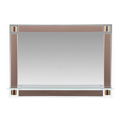 Зеркало ТЕТРА №126 бронза 78х55 